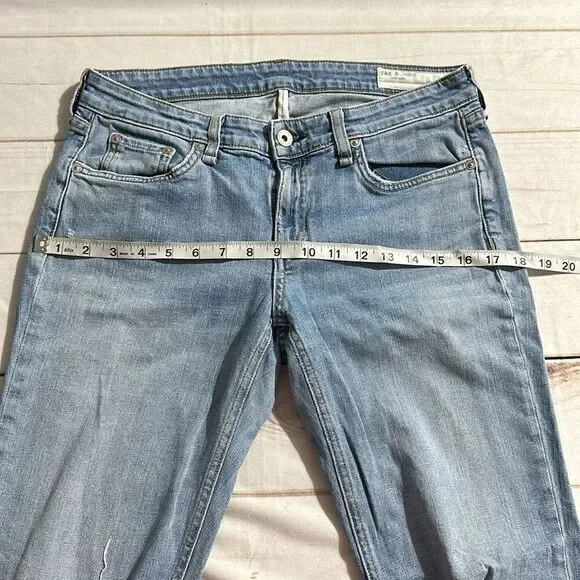Rag and Bone Dre Low Rise Ankle Slim Boyfriend - Picture 7 of 12